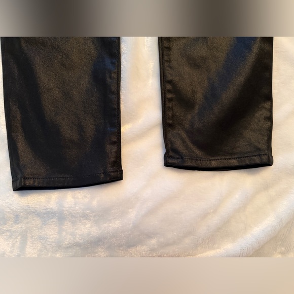 Express Black Coated Jeans - Picture 14 of 16